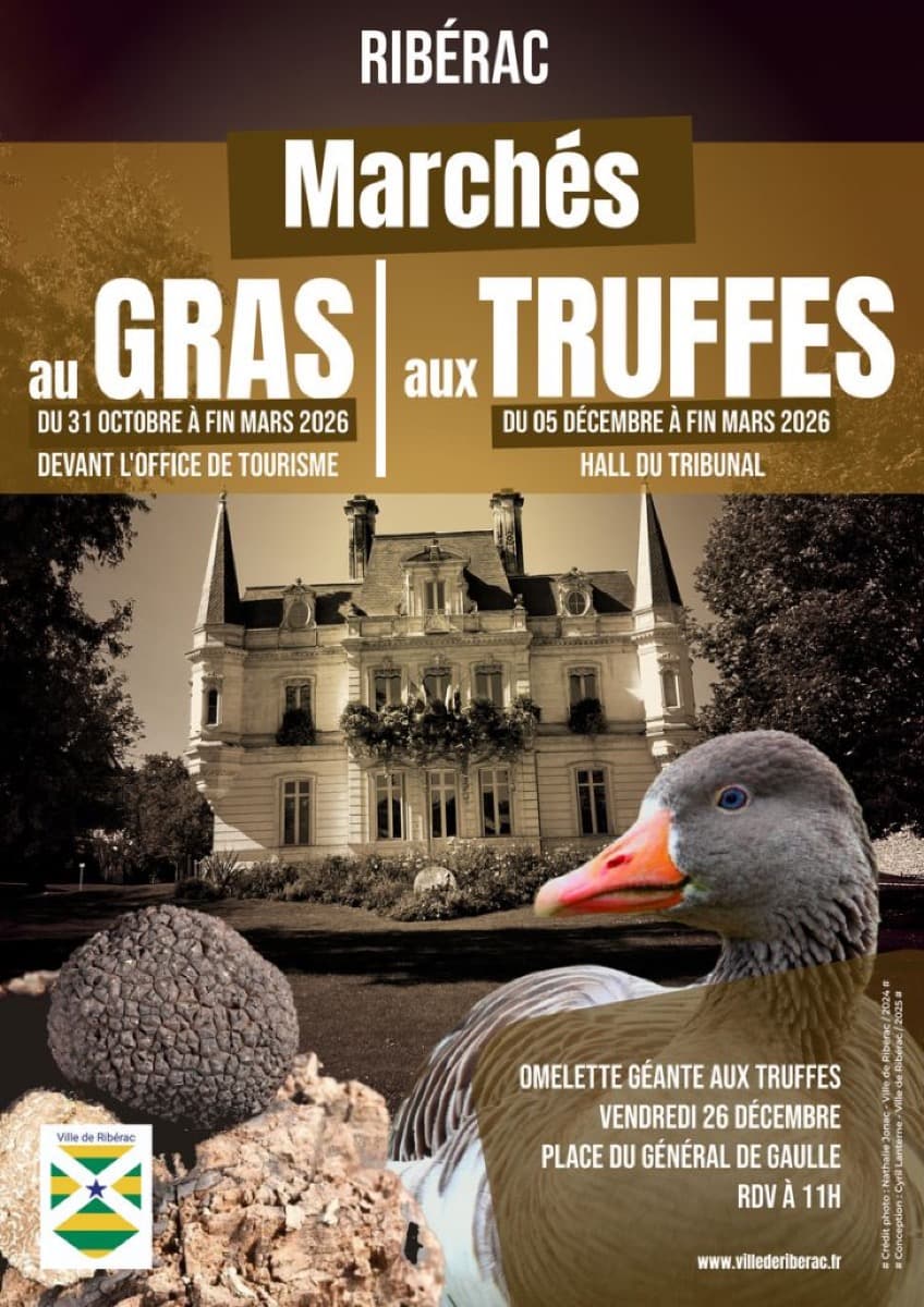 Foie-gras- & Trüffelmesse — Périgueux 2026