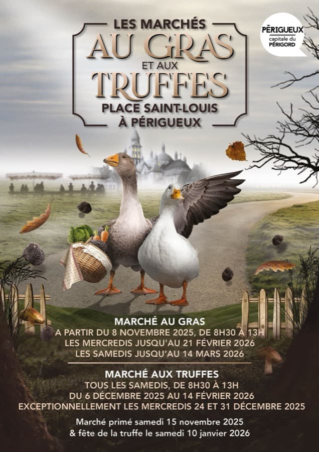 Foie-gras- & Trüffelmesse — Périgueux 2026